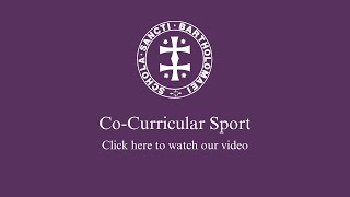 Co Curricular Sport at St Barts Sixth Form [upl. by Shatzer]