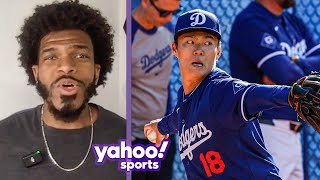 Dodgers YOSHINOBU YAMAMOTO leads list of MLB players to watch in SPRING TRAINING  Yahoo Sports [upl. by Ruskin]