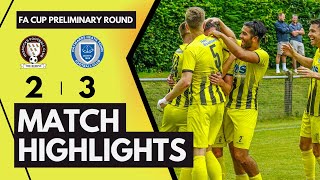 Highlights  FA Cup  Hassocks 2  3 Haywards Heath Town  03082024 [upl. by Inger]