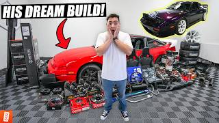 Surprising our SUBSCRIBER with HIS DREAM CAR BUILD Full Transformation 1990 Nissan 240SX [upl. by Dinah]