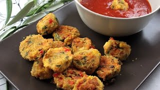 Polpette Vegetariane di Ceci e Verdure  RIcetta Veloce [upl. by Sapphire542]