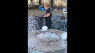 Precious metal smelting casting process Good tools and machinery make work easy [upl. by Aninaig904]