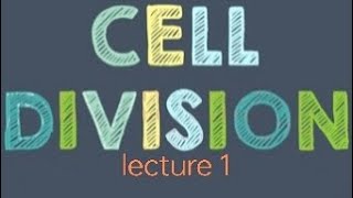 Cell Division lecture 1 for CEE  Medical Entrance Exam medicalentranceexam cee cellbiology [upl. by Akeim]