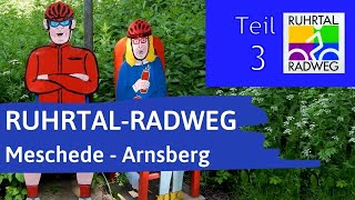 RuhrtalRadweg 3 ▶Meschede  Freienohl  Arnsberg  Radtouren Radreisen [upl. by Htebaile]