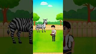 यह पूँछ किसकी है😭 Hindi Cartoon  Comedy Funny Cartoon shorts cartoon [upl. by Gardol438]