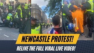 NEWCASTLE PROTESTS  LIVE REPLAY [upl. by Anoirtac405]