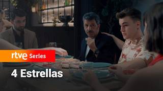 4 Estrellas Javier descubre que Martínez ocupará su puesto 4Estrellas238  RTVE Series [upl. by Anyek]