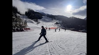 Les Orres 2023  Knockout ski opening [upl. by Senga]