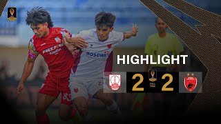 Highlight  PERSIS Solo vs PSM Makassar  Piala Presiden 2024 [upl. by Rasec]