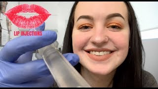 ASMR Lip Injections Realistic amp Relaxing [upl. by Felisha]