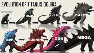 All Evolutionary Stages Of MonsterVerse Godzilla  8 Forms EXPLAINED [upl. by Nosemaj946]