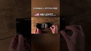 Durable Leather Wallet Made in the USA by MrLentzcom [upl. by Adnaerb]