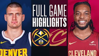 NUGGETS at CAVALIERS  FULL GAME HIGHLIGHTS  November 19 2023 [upl. by Faythe603]