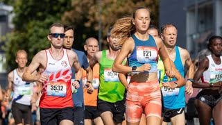 Singelloop Breda NK halve marathon 2023 racevlog35 [upl. by Abbey]