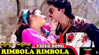 RIMBOLA RIMBOLA VIDEO SONG  PUTTINILLA METTINILLA  BHANU CHANDER  MADHUBALA  TELUGU CINEMA ZONE [upl. by Weisman]