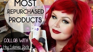 Most Repurchased Beauty Products Collab With HeySabrinaFaith  ShanShortcakeBeauty [upl. by Watt]