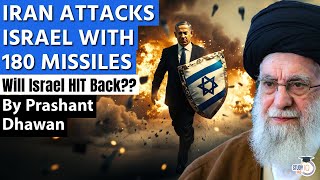 IRAN ATTACKS ISRAEL WITH 180 MISSILES  Will Israel HIT Back Fear of World War 3 [upl. by Chien732]