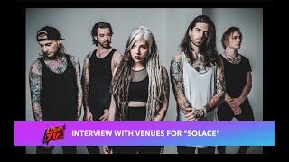 Interview with Lela amp Robin from VENUES for Solace release [upl. by Aikkan]