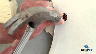 How to Install Grip It Fixings in to Dot and Dab Walls [upl. by Amer]