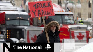 Tensions rise as Ottawa protesters refuse to leave [upl. by Zubkoff]