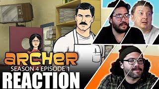 Archer 4x1  quotFugue And Riffsquot REACTION [upl. by Benita682]