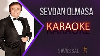 Sevdan Olmasa Ah Bu Hayat Çekilmez Karaoke [upl. by Rotce]