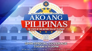 SMNI Special Coverage ‘Ako ang Pilipinas’ The SONA as Told by The Filipino People [upl. by Seerdi]