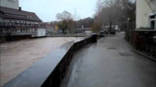 Hochwasser in Backnang [upl. by Ainad]