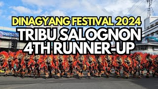 4th Runnerup Tribu Salognon  Dinagyang Festival 2024 [upl. by Suilienroc485]