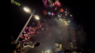 Fireworks Amazing Thailand Countdown 2023  112023  ICONSIAM [upl. by Dalila]