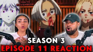 MIKEY VS IZANA  Tokyo Revengers Season 3 Episode 11 Reaction [upl. by Melodie]