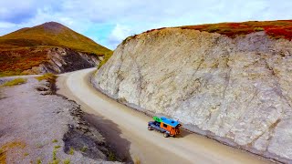 PART 4  BEST PART OF THE DRIVE Alaska Highway at the TOP OF THE WORLD Dalton Highway Haul Road [upl. by Htrow440]