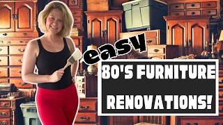 BudgetFriendly 80s Furniture Hacks to Save You THOUSANDS [upl. by Danice45]