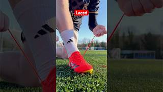 ASMR 🔈 New adidas Predator PredStrike Tongue Laces Laceless 🤩 footballboots soccer cleats [upl. by Zurciram]