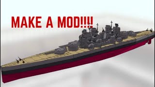 Warship craft how to make a mod [upl. by Evslin]