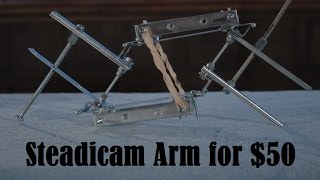 Tutorial  DIY Steadicam Arm and Vest for 50 [upl. by Eneloj]