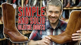 These Olathe Boots are Simple and SOLID  Quick Impression Review [upl. by Holland]