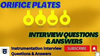 Orifice plates basics  Instrumentation Interview Questions amp Answers importantquestions [upl. by Gnok]