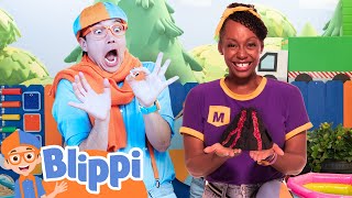 Play Hot or Cold with Blippi and Meekah  Blippis Playdate  Educational Videos for Kids [upl. by Mit]