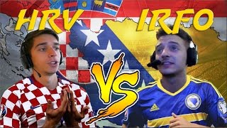 FIFA 17  HRVIZAK VS IRFOSLAVIA  CROATIA VS BOSNIA [upl. by Tugman]