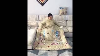 Product Link in Bio   1396  MaviGadgets 🛒Lazy Time Wearable Sleeping Blanket [upl. by Wehttan]