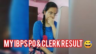 My IBPS PO and CLERK final Result😁 ibps ibpspo ibpsclerk [upl. by Amocat]