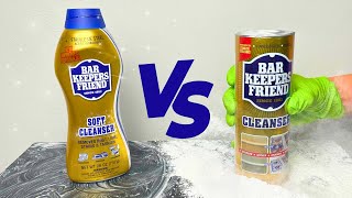 Bar Keepers Friend Powder VS Soft Cleanser Whats the Difference [upl. by Mizuki57]