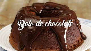 COMO FAZER BOLO DE CHOCOLATE FOFINHO  Fernanda Quatrocchi bolodechocolate [upl. by Imerej]