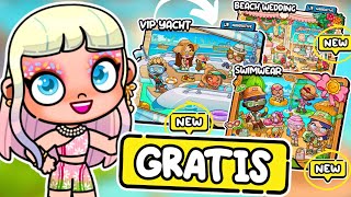 📣URGENTE NOVOS PACOTES IATE E ROUPAS GRÁTIS  AVATAR WORLD 🚤⭐️ [upl. by Aric972]