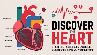 Structure of Human Heart function and chamber in HindiUrdu  Medical lectures [upl. by Happy]