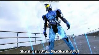 Kamen Rider OOO Shauta First Henshin And Battle [upl. by Nathanil]