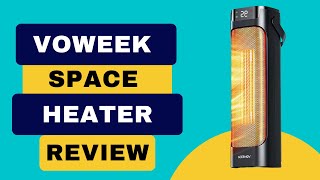 Voweek Space Heater Review Pros amp Cons Explained [upl. by Oinafipe]