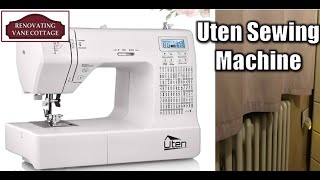 Uten 2685A Sewing Machine Unboxing  Starting to furnish the DIY project 52 [upl. by Ayanaj]