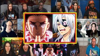 Demon Slayer Season 4 Episode 1 Reaction Mashup [upl. by Eetsud]